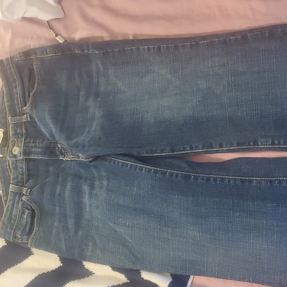 Bootcut Levi's 515 jeans, dark blue, slightly faded, good condition - Picture 10 of 10